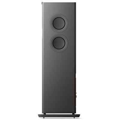 KEF LS60 All-In-One Hi-Fi Wireless Active Floor Standing Speaker Grey - Pair