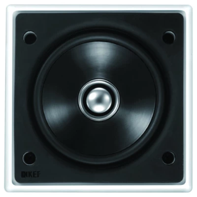 KEF Ci100QS UNI-Q High End In-Wall Speaker White - Single