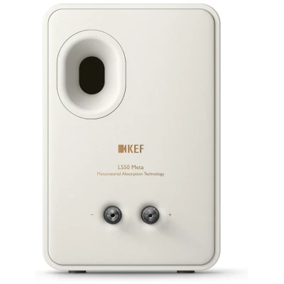 KEF LS50 Meta Highly Precise Hi-Fi Bookshelf Speakers White - Pair