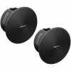 Bose DesignMax DM2C-LP In-ceiling speaker (Pair) - elegant aesthetics, exceptional acoustic engineering, and simple installation - Black