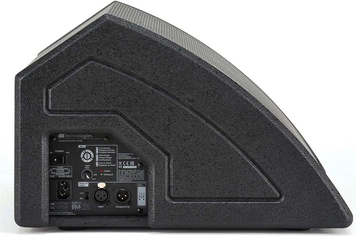 DB Technologies FMX-12 2-Way Active Coaxial Stage Monitor DB Technologies FMX-12 2-Way Active Coaxial Stage Monitor