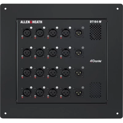 Allen & Heath DT164-W 16x4 Wallmount Dante/AES67 Audio I/O Expander
