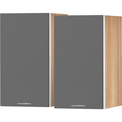 Bowers & Wilkins 607 S2 Anniversary Edition 2-Way Standmount Loudspeaker, Oak - Pair