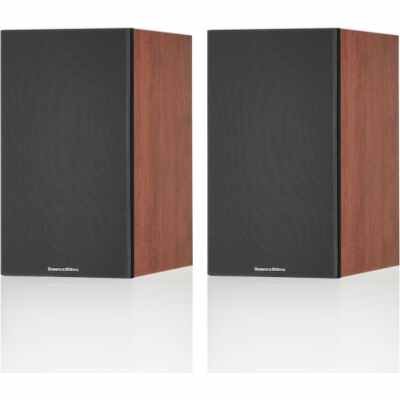 Bowers & Wilkins 607 S2 Anniversary Edition 2-Way Standmount Loudspeaker, Red Cherry- Pair