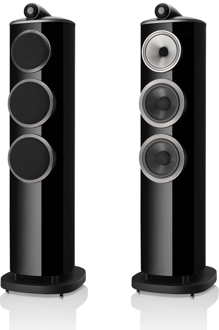 Bowers & Wilkins 804 D4 Studio-Grade Diamond Floorstanding Loudspeaker, Gloss Black - Pair Bowers & Wilkins 804 D4 Studio-Grade Diamond Floorstanding Loudspeaker, Gloss Black - Pair