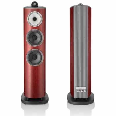 Bowers & Wilkins 804 D4 Studio-Grade Diamond Floorstanding Loudspeaker, Satin Rosenute - Pair