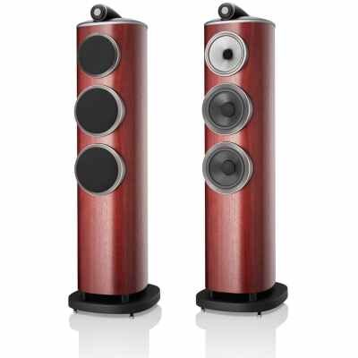 Bowers & Wilkins 804 D4 Studio-Grade Diamond Floorstanding Loudspeaker, Satin Rosenute - Pair