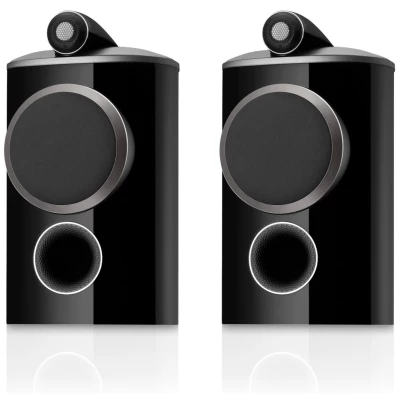 Bowers & Wilkins 805 D4 Studio-Grade Diamond Standmount Loudspeaker, Gloss Black - Pair