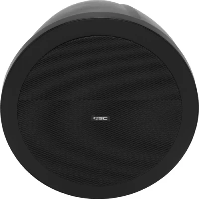 QSC AD-P4T AcousticDesign Series 4.5" 2-Way 30W Pendant-Mount Loudspeaker, Black - Single