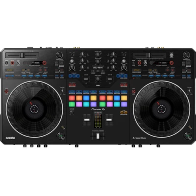 Pioneer DJ DDJ-REV5 Scratch-Style 2-Channel Performance DJ Controller for Serato DJ Pro and rekordbox Pioneer DJ DDJ-REV5 Scratch-Style 2-Channel Performance DJ Controller for Serato DJ Pro and rekordbox