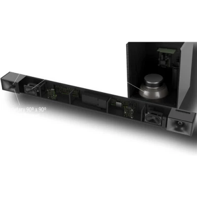 Klipsch Cinema 400 2.1-Channel Soundbar System, Black - Set