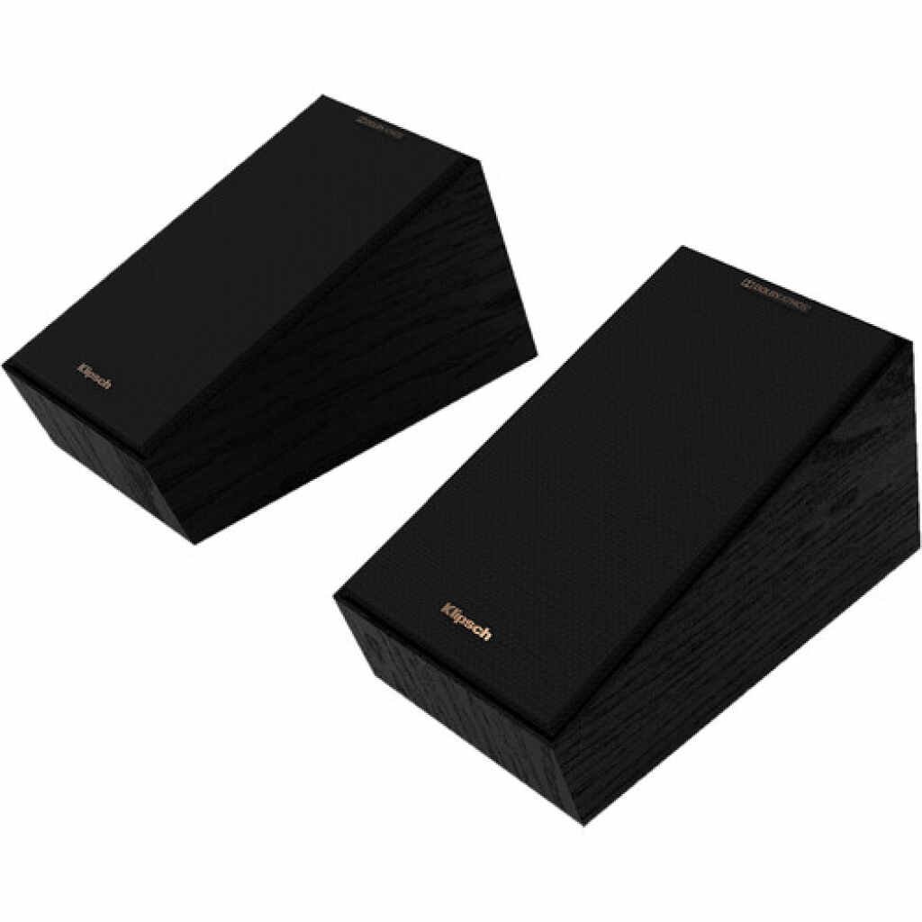 Klipsch Reference R-40SA Dolby Atmos Add-On Speakers, Black - Pair