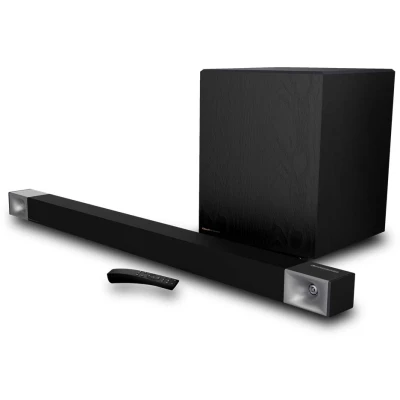 Klipsch Cinema 800 Dolby Atmos 3.1 Sound Bar & Wireless Subwoofer, Black - Set