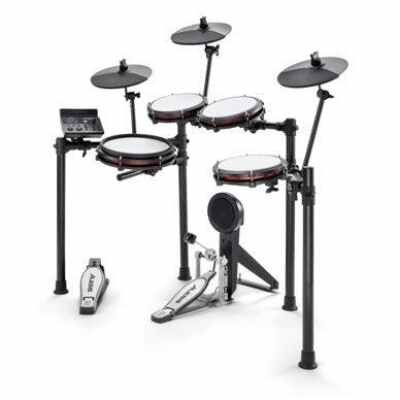 Alesis Nitro Max 8-Piece Electronic Drum Set with Mesh Heads & Bluetooth