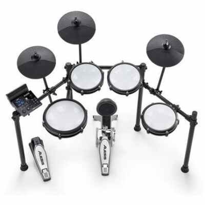 Alesis Nitro Max 8-Piece Electronic Drum Set with Mesh Heads & Bluetooth