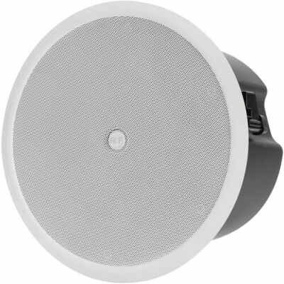 RCF Two-Way Ceiling Monitor 6.5" Speaker with Transformer, 80W - White