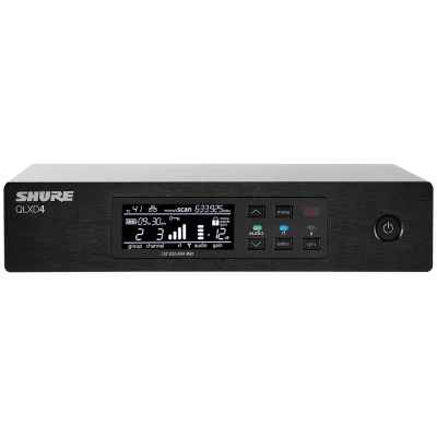 Shure QLXD4UK-K51 Single-Channel Digital Wireless Receiver