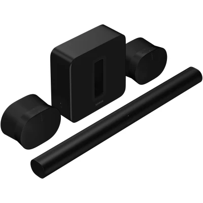 Sonos Ultimate Immersive Set with Arc, Sub (Gen3) and Era 300 - Black