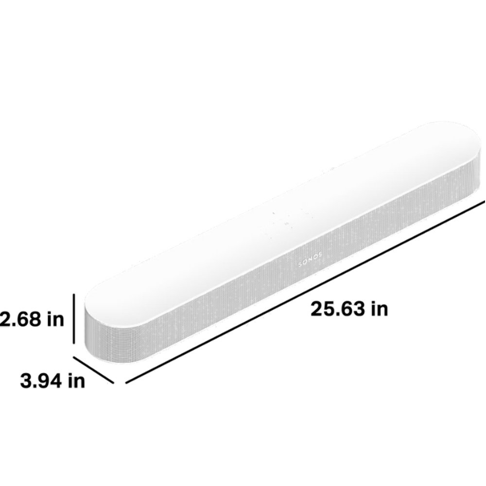 Sonos Beam Gen 2 Dolby Atmos Smart Soundbar - premium home entertainment solution Sonos Beam Gen 2 Dolby Atmos Smart Soundbar - premium home entertainment solution
