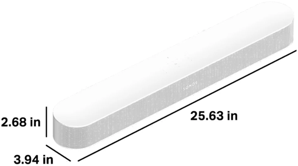 Sonos Beam Gen 2 Dolby Atmos Smart Soundbar - premium home entertainment solution Sonos Beam Gen 2 Dolby Atmos Smart Soundbar - premium home entertainment solution