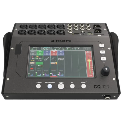 Allen & Heath CQ-12T Compact 12-Channel Digital Mixer with Touchscreen