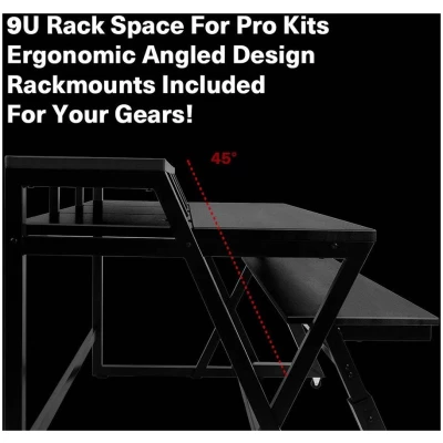 Wavebone Headquarter Z - Black Top  Full Size 88 Key Studio Desk