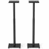 Wavebone Grand Gemini Height Adjustable Studio Monitor Stands- Black Top