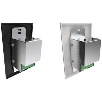 Q-SYS - D2i - Single gang US Dante/AES67 Wall Plate with 2 Mic/Line Inputs on XLR and 1/4” TRS combo connectors, PoE Q-SYS - D2i - Single gang US Dante/AES67 Wall Plate with 2 Mic/Line Inputs on XLR and 1/4” TRS combo connectors, PoE