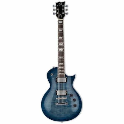 ESP LTD Eclipse EC-256 Flame Maple Top, Cobalt Blue Finish