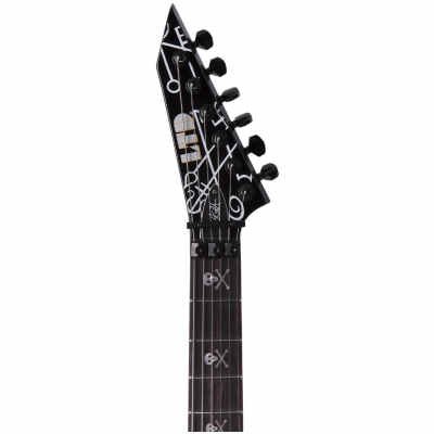 ESP LTD Kirk Hammett Demonology Design Electric Guitar Includes Tombstone Hard Case