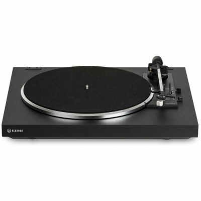 REKKORD Audio F100P Turntable Black (AT3600) with Amplifier