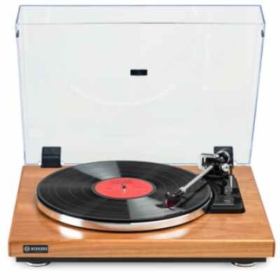 REKKORD Audio F400 Turntable Cherry Wood (Ortofon)