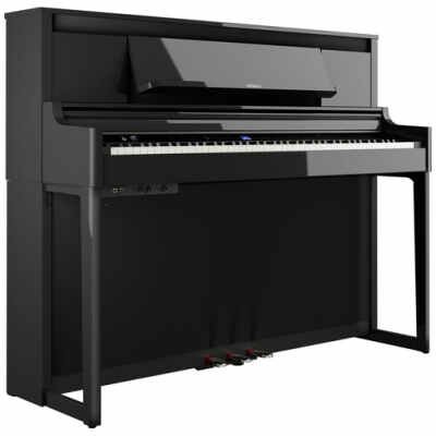 Roland LX-6 Upright Digital Piano-Polished Ebony