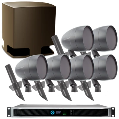TruAudio HS12BR-PAKLEA AS1-6 Package  (1x HS-SUB-12-BR, 6x AS-1)