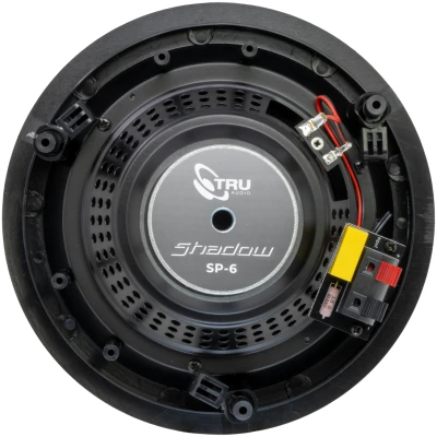 TruAudio SP-6 6.5in Shadow Frameless Poly Woofereach) TruAudio SP-6 6.5in Shadow Frameless Poly Woofereach)