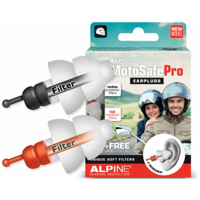 Alpine MotoSafe PRO Motor Sport Hearing Protection (Bikers)
