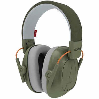 Alpine Hearing Protection Kids Muffy Protection Headphones Olive Green Color