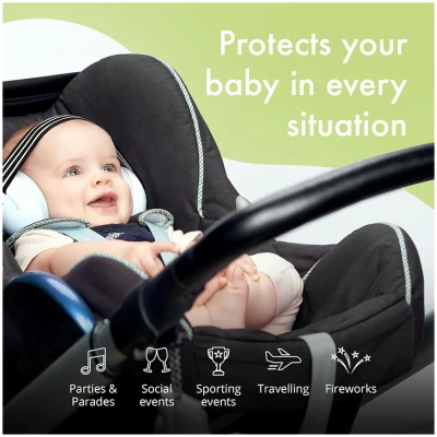 Alpine  Hearing Protection Baby Muffy Protection Headphones Black Color