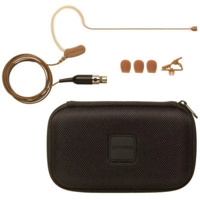 Shure MX153 Earset Headworn Microphone (Cocoa)