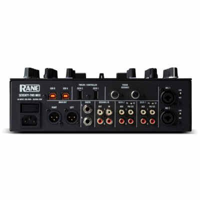 RANE DJ SEVENTYTWO MKII 2-Channel Performance Mixer with Touchscreen for Serato DJ Pro
