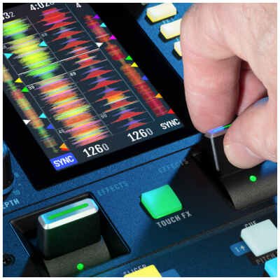 RANE DJ SEVENTYTWO MKII 2-Channel Performance Mixer with Touchscreen for Serato DJ Pro