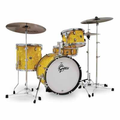 Gretsch Drums Catalina Club CT1-J484 4-piece Shell Pack with Snare Drum - Satin Antique Fade