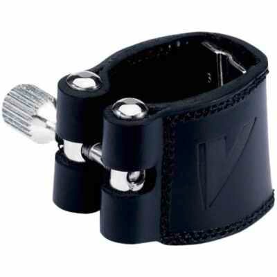 Vandoren LC21P Bb Clarinet Leather Ligature + Plastic Cap