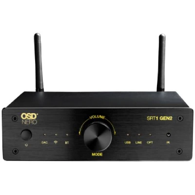 OSD Audio - SRT1 - WiFi/Bluetooth Streaming Pre-Amp w Remote