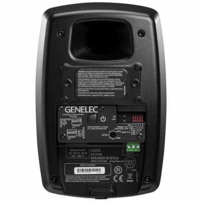 Genelec 4020C 2-Way 4" 100W Powered Installation Speaker (Mystic Black, Single)