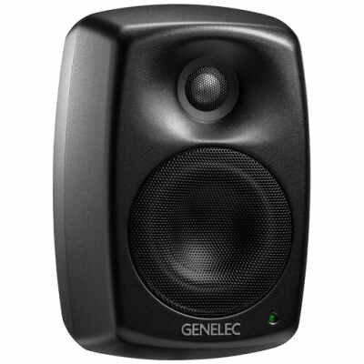 Genelec 4020C 2-Way 4" 100W Powered Installation Speaker (Mystic Black, Single)