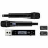 Sennheiser EW-DX 835-S SET (R1-9) Digital wireless handheld set. Includes EW-DX EM 2 receiver, EW-DX SKM-S handheld transmitter, MMD 835 capsules and BA 70 batteries R1-9 520 - 607.8 MHz