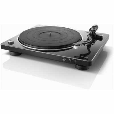 Denon DP450USBBKEM Stereo Turntable with USB - Black