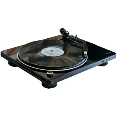 Denon DP450USBBKEM Hi-Fi Turntable with USB Vinyl Recording – Black Denon DP450USBBKEM Hi-Fi Turntable with USB Vinyl Recording – Black
