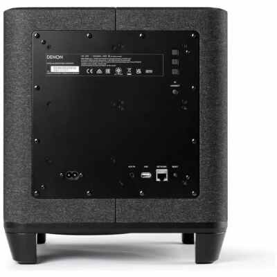 Denon DENONHOMESUBBKE2  8" Wireless Home Subwoofer with HEOS